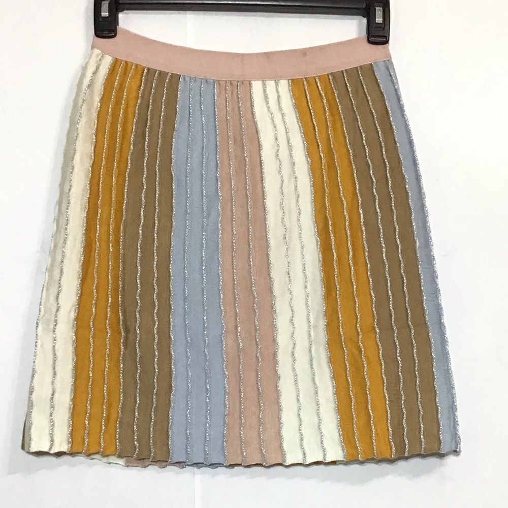 Anthropologie Eva Franco Knit Mini Skirt New With Tag (with defects) Sz M